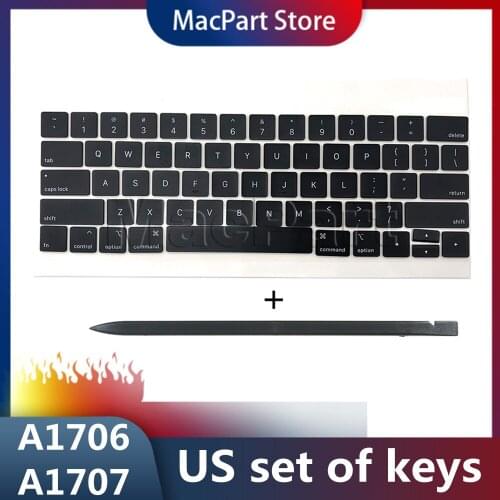 A1706 A1707 Keycap Kit for Macbook Pro Retina 13" 15" US Layout Replacement