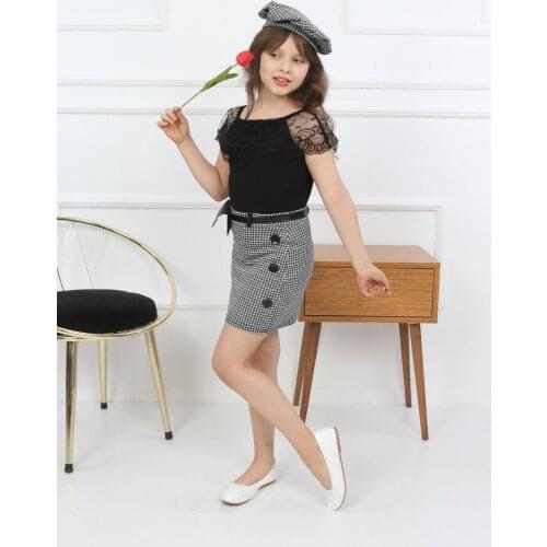 HAT BAGS BUTTONED DOUBLE SET GIRLS BRAND TAZ CLOTHING BABY BRAND SUITS AND SETS CHILDRENS BRAND CLOTHES