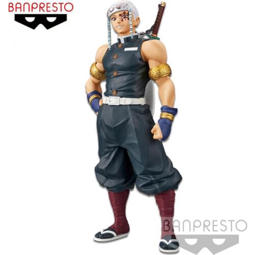 Glazovin Japanese Original BP Demon Slayer Uzui Tengen PVC Action Figure Collection Model Toy Doll Gifts