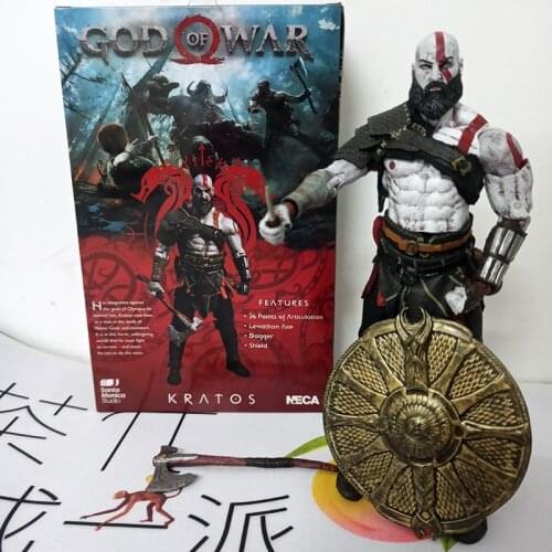 God of War 4 Kratos PVC Action Figure Toys Neca Figure Collectable Figure Model Toy 18cm
