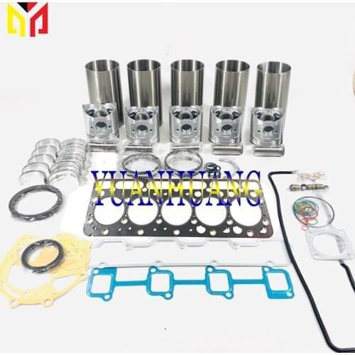 F2503 Engine Rebuild Kit Overhual Repair Gasket Set For Kubota Excavator Tracotr Bobcat Liner Sleeve Piston Ring Bearing