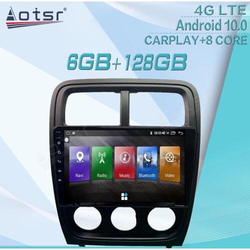 128G For Dodge caliber 2010 2011 Android Radio Tape Recorder Car Multimedia Player Stereo Head Unit GPS Navi No 2din Auto Audio