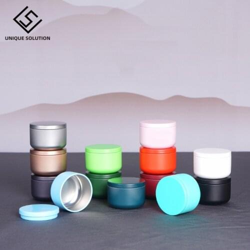 Mini Tea Can Travel Portable Flower Tea Packaging Sealed Cans Metal Trumpet Creative Black Tea Small Tea Cans Tin Box Hot Sale