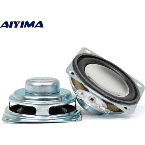 AIYIMA 2Pcs 1.5 Inch Portable Speakers 40MM 8 Ohm 2W Mini Sound Speaker Home Theater Loudspeaker