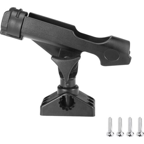 360 Rotation Adjustable Carp Tackle Fishing Rod Mount Stand Holder for Kayak Canoe Boat pesca accessories