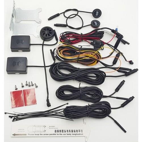 Car Blind Spot Detection System Lane Change Reminding Driving Assistance BSD 24Ghz BSM Blind Area Monitoring Microwave Sensor