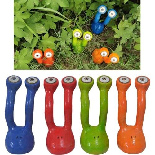 Abstract Garden Snail Statue Clearance Garden Long Eyes Handcrafted Outdoor Figurines Potted Lawn Decor