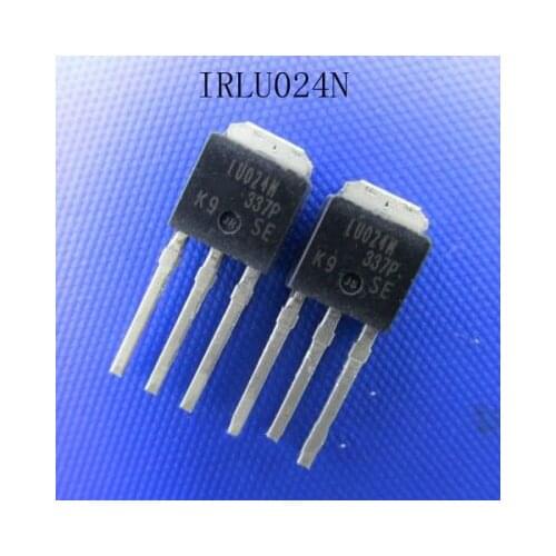 10pcs/lot IRLU024 IRLU024N LU024N IRLU024NPBF TO-251