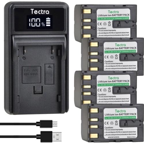 2200mAh 7.2V BN-V416 BN-V416U Battery for JVC GR-D200 D201 D230 D20 D21 D22 D31 D40 D50 D53 D60 D70 D72 D90 D91 D93 DV1800