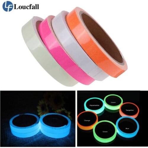 300cm Luminous Tape Car Sticker Self-illuminating Stage Warning Glow Light Strip Fluorescent Light Safety Tape for Car Exit