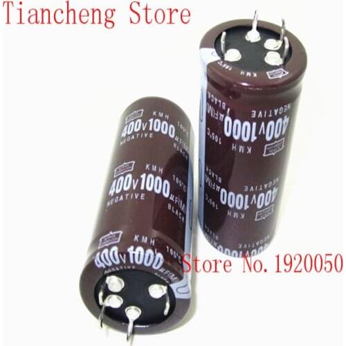 400v1000uf 1000uf400v four feet plug-in aluminum electrolytic capacitor specification: 35 * 60
