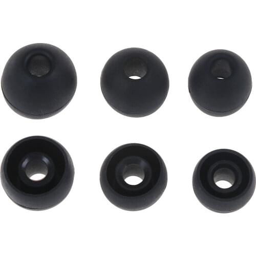 2020 6 Pairs/2*(S+M+L) Universal in-ear Earphone Headphoe Earbuds Silicone Rubber