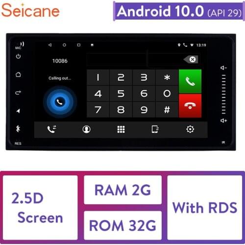 Seicane Android10.0 7 Inch 2din Car Radio For universal TOYOTA Corolla Wifi Stereo GPS Navigation Multimedia Player Head Unit