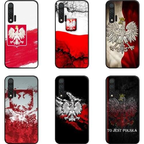 Poland Flag Phone Case For Huawei Nova 6se 7 7pro 7se honor 7A 8A 7C 9C Play
