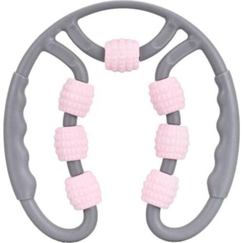 Leg Massager 7 Rollers Leg Neck Arm Muscle Roller Yoga Weight Loss Fitness Relax Muscles Home Fitness Massage Artifact