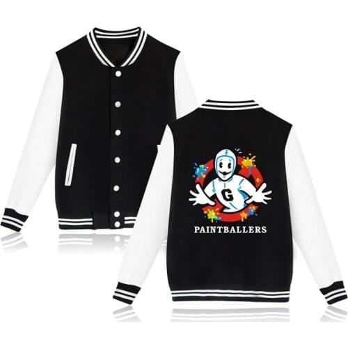 Fashion Design Funny Cartoon Baseball Jacket Men Women Hoodie Sweatshirts Coats Casual Sport Long Sleeve Hoodies Jackets Clothes