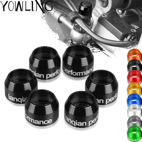 Motorcycle Accessories ALUMINIUM Billet Bleed Valve Cover Guard Kit For APRILIA Dorsoduro 1200 RSV V2 RSV4 Racing Factory R RR