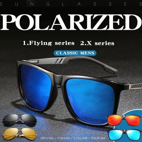 Seibertron New Polarized Glasses Men Fishing Glasses Sun Goggles Camping Hiking Driving Eyewear Sport Sunglasses