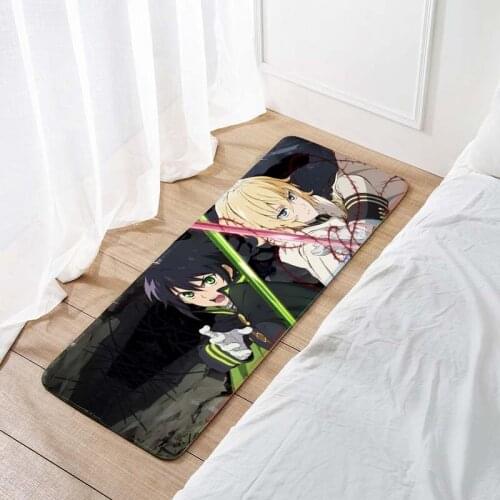 Seraph Of The End 120x40cm Floor Mat Carpet Decor Bedroom Doormat Anime Manga 001