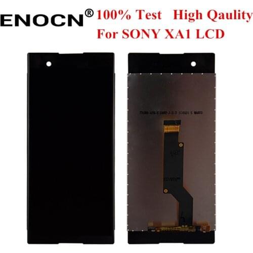 ENOCN 5.0"Original LCD For SONY Xperia XA1 Display Touch Screen For SONY Xperia XA1 LCD Display G3116 G3121 G3123 G3125 G3112