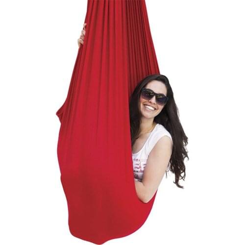 2.8m Yoga Belt Inversion Exercises Device Anti-Gravity Inversion Yoga Therapy Aerial Trapeze Swing Hammock Flying Sling Home GYM