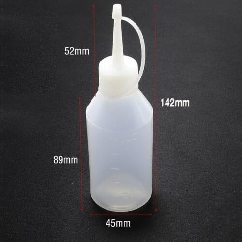 100ml Empty E-liquid Plastic Flux Alcohol Bottle for Dispenser ,dispensing bottle/rosin bottle/plastic bottle
