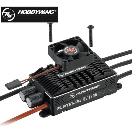 Hobbywing Platinum Pro HV-130A OPTO V4 6-14S Brushless ESC For RC Drone Aircraft Helicopte Quadcopter Fixed-wing Toys