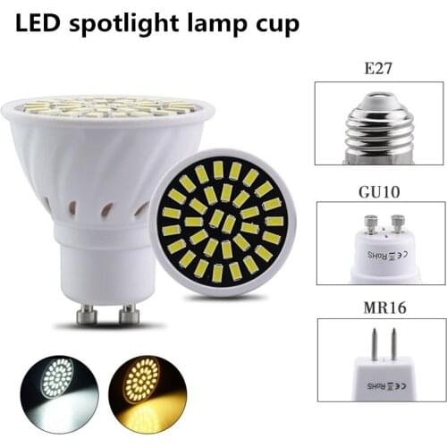LED Spotlight E27 E14 GU10 MR16 B22 Ultra Bright 9W 12W 15W 85~265V LED Bulbs Spotlight SMD2835 led Lamp Warm/Cool White
