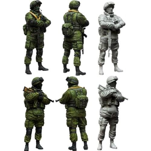 1/35 Resin Figure Model Kit Unassambled Unpainted E60