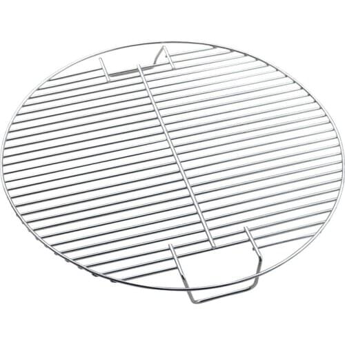 1PC BBQ Round Meshes Replacement Mesh Wire Net Nonstick Metal Steel Grilling Mesh Cooking Grill Grid Grate BBQ Accessories 17.5"