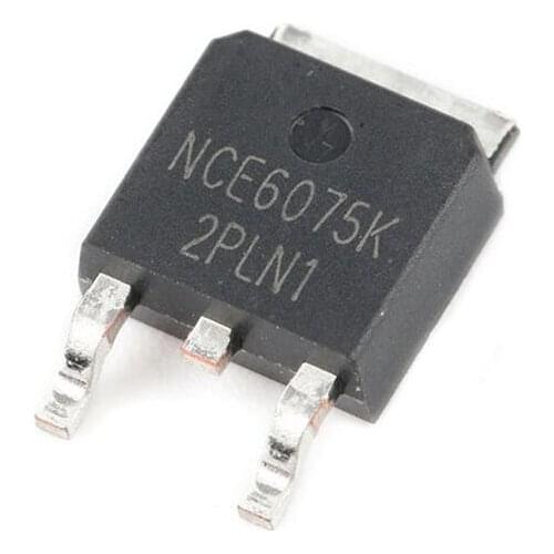 10pcs/lot NCE6075K NCE6075 6075 60V 75A TO-252 IC Best quality