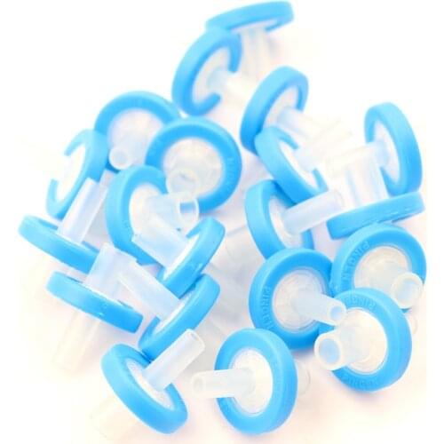 20Pcs/lot PTFE Syringe Filters 13mm 0.22Micron (um) Deschem Chemistry Labware