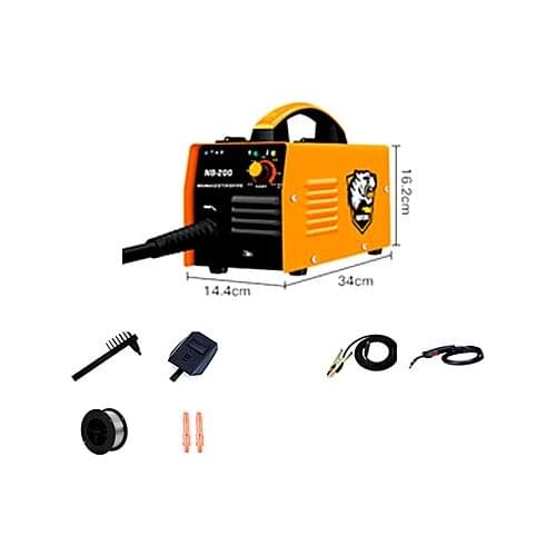 Free shipping Carbon dioxide gas shielded welding machine, two protection welding machine, integrated machine with airless