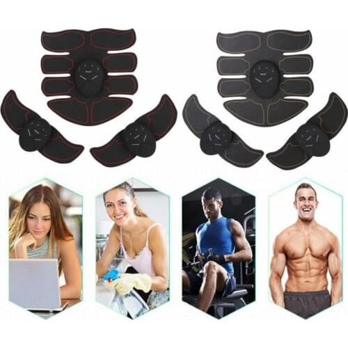 EMS Wireless Muscle Stimulator Trainer Electric Weight Loss Stickers Body Smart Fitness Abdominal Training Arm Leg Belt Unisex