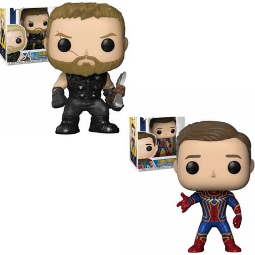 NEW Arrival Infinity War Thor #286 Iron Spider #305 Action Figure Boy toys for children birthday Gift