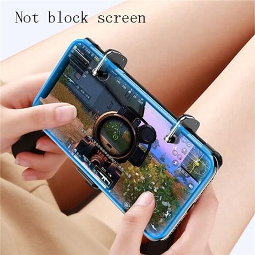  Trigger Game Fire Button PUBG Mechanical Deformation Gamepad Controller for Android IOS Smart Mobile Phone