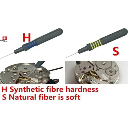 Watch repair tool BERGEON 7953 fiber whisker wheel extractor movement maintenance
