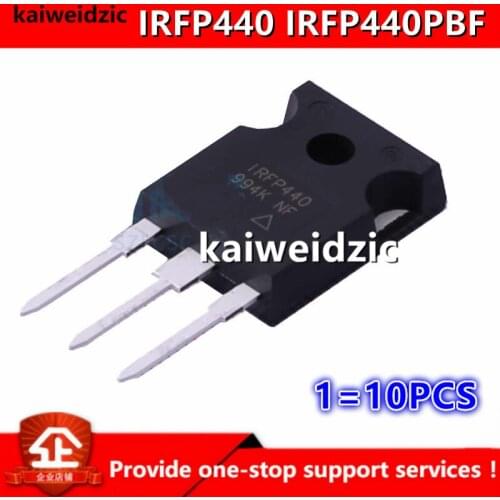 Kaiweikdic New imported original IRFP440 IRFP440PBF TO-247 Field effect MOS transistor 8.8A 500V Integrated circuit chip