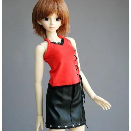 [wamami] 367# Red Vest/Skirt/Suit 1/4 MSD 1/3 SD DZ AOD Luts BJD Dollfie