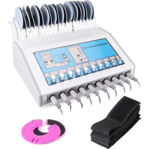 Russia Wave electrode muscle stimulation ems ondas rusas fitness massage machine for body lymphatic drainage weight loss