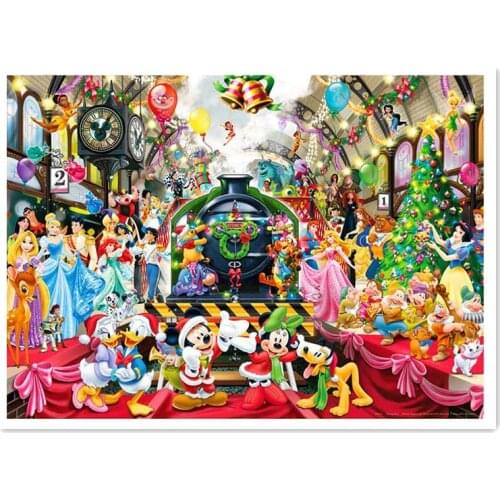 5D DIY Cartoon Fairy Princess Diamond Painting Kit Cross Stitch Sexy Girls Mosaic Set Rhinestone Wall Sticker Home Decoration