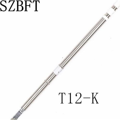 SZBFT Solder Iron Tips T12-K JS02 KF KU WB2 D52 ILS series for Hakko Soldering Rework Station FX-951 FX-952 free shipping