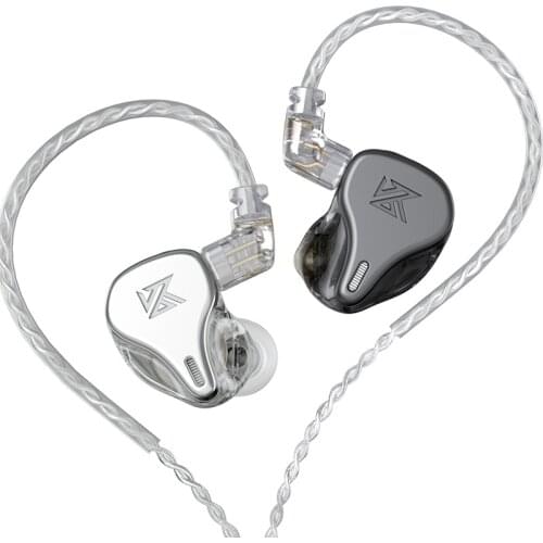 KZ DQ6 3DD Dynamic Driver HIFI In Ear Earphone High Resolution Headphone Noise Cancelling Headset KZ ASX ZAX EDX ZSX CCA CS16