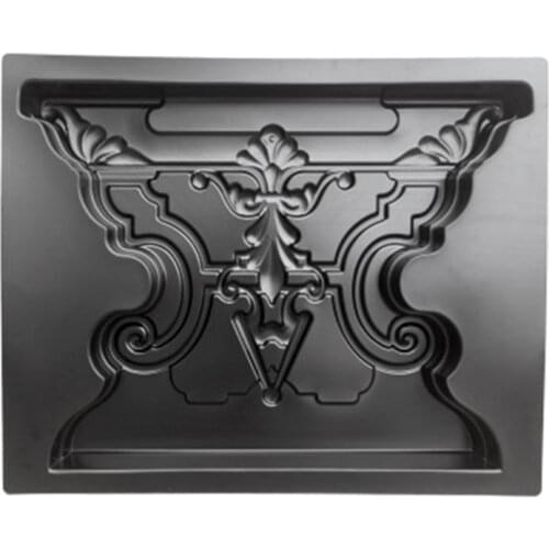 Garden Simulation Stone Chair Bench Leg Mold Plastic Cement Concrete Paving Mold resiblock block paving sealer