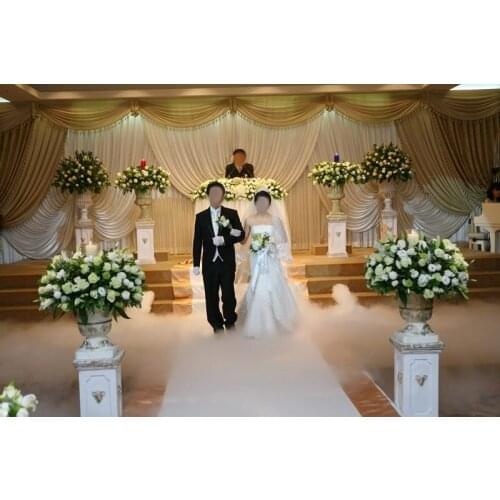 Wedding curtain decoration Party Backdrop Drapes Curtain 10ft*20ft stage decoration banquet marriage party stage background