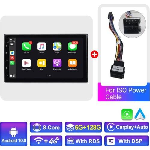 NaviFly 7 inch Universal Car Multimedia Radio Player GPS For Toyota VW Volkswagen Nissan KIA Honda Hyundai Navigation 4G LTE BT