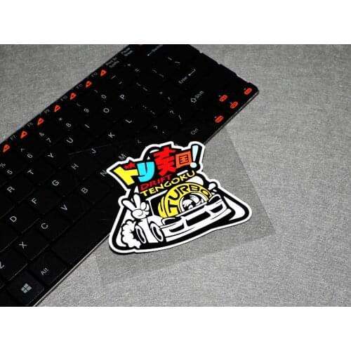 Drift Tengoku Japan Car Stickers Drift Vinyl JDM Turbo Motorcycle Stickers Racing Decals for Window Bumper Vans