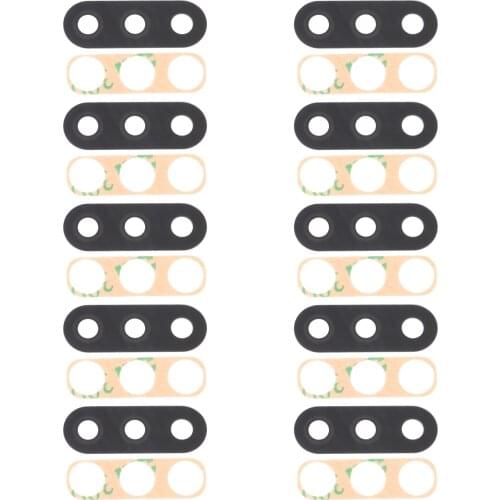 10 PCS Back Camera Lens for Samsung Galaxy M01 SM-M015 Replacement Components Repair Parts