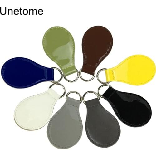 8 colors 2 pcs PU leather Drops end for Obag handle strap shiny drop for Classic Mini O Bag Obag handbag hand bag