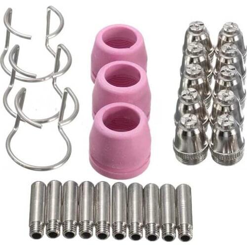 26pcs/set New Tips Cutting Nuzzle Plasma Accessories for LTP5000D LTPDC2000D PL60